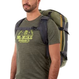Thumbnail Túi trekking cỡ lớn 40DECATHLON forclaz60l khaki 4