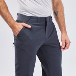 Thumbnail Quần dài dã ngoại mh100 cho nam DECATHLON quechua xám 3