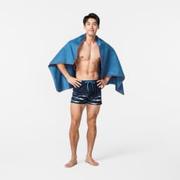 Thumbnail Khăn tắm microfibre thấm hút cỡ xl 110 x 175 cm xanh dương NABAIJI mã 8584434 4