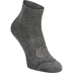 Thumbnail Gói 3 đôi tất thể thao cổ vừa rs 160 màu xám sẫm nam nữ DECATHLON artengo 8395048 1