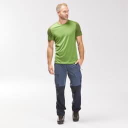 Thumbnail Quần dài trekking nam dày 500 màu xanh lam DECATHLON forclaz 8605569 2