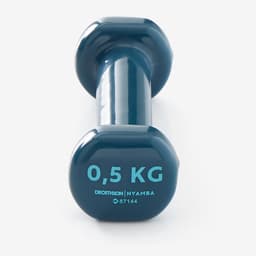 Thumbnail Bộ 2 tạ cầm tay 0.5 kg màu xanh lam nam nữ DECATHLON DOMYOS nyamba 8336570 1