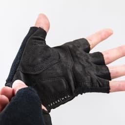 Thumbnail Găng tay đạp xe roadr 500 màu đen DECATHLON triban mã 8528191 2