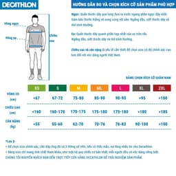Thumbnail Quần short tập fitness thoáng khí 500 cho nam màu đen DECATHLON DOMYOS mã sản phẩm 8646727 2