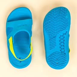 Thumbnail Sandal đi bơi 100 cho trẻ em xanh dương xanh lá cây NABAIJI mã 8732161 1