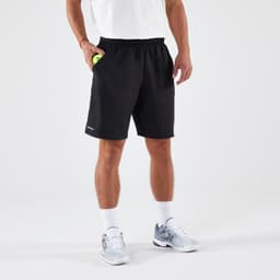 Thumbnail Quần short chơi tennis pickleball dry 500 đen DECATHLON artengo 4