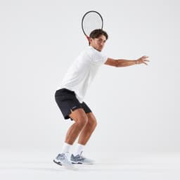 Thumbnail Quần short chơi tennis pickleball dry 500 đen DECATHLON artengo 1