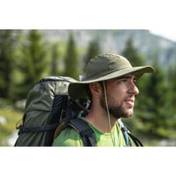 Thumbnail Mũ nón trekking chống uv trek 500 cho nam kaki DECATHLON forclaz mã 8526267 3
