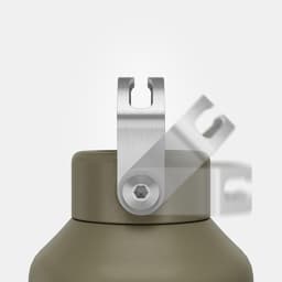 Thumbnail Bình nước thép không gỉ mh100 1,5l kaki quechua mã 8612485 4