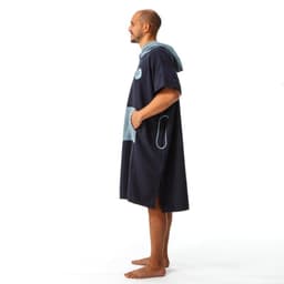 Thumbnail Áo poncho lướt sóng 500 print cho người lớn họa tiết cá olaian mã 8613157 3