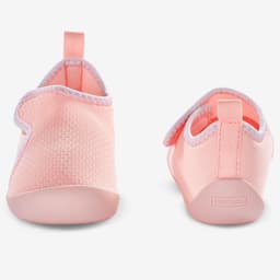 Thumbnail Giày tập đi 110 cho trẻ em hồng nhạt DOMYOS mã 8489682 3