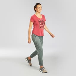 Thumbnail Quần dài đi bộ vùng đồng bằng nh100 cho nữ DECATHLON quechua mã 8554842 2