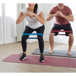 Thumbnail Dây chịu lực tập pilate mini bằng vải mức kháng lực thấp 11 lbs 5 kg DECATHLON DOMYOS mã 8645654 3