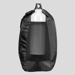 Thumbnail Túi đeo chéo du lịch gấp gọn 15l travel 100 đen DECATHLON forclaz mã 8560413 2