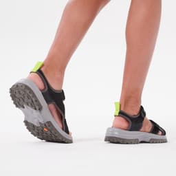 Thumbnail Sandal hiking mh120 đen quechua mã 8642386 4
