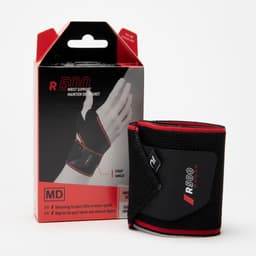 Thumbnail Băng bảo vệ cổ tay r500 cho người lớn đen DECATHLON TARMAK mã 8796402 3