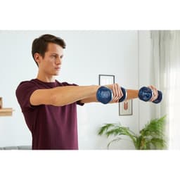 Thumbnail Bộ 2 tạ cầm tay 2 kg xanh dương đậm DECATHLON DOMYOS mã 8336573 4