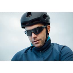 Thumbnail Mũ nón bảo hiểm xe đạp roadr 100 cho người lớn đen DECATHLON van rysel mã 8500028 4