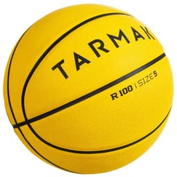 Thumbnail Quả bóng rổ r100 cỡ 5 vàng DECATHLON tarmak mã 8547126 1