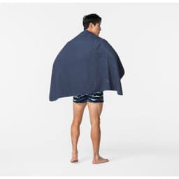 Thumbnail Khăn tắm microfibre sọc dọc cỡ l 80 x 130 cm xanh sẫm NABAIJI mã 8510068 3
