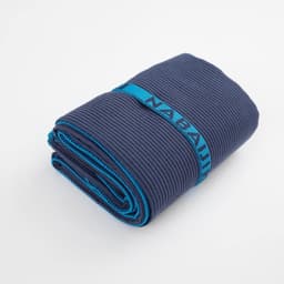 Thumbnail Khăn tắm microfibre sọc dọc cỡ l 80 x 130 cm xanh sẫm NABAIJI mã 8510068 2