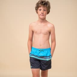 Thumbnail Quần short lướt sóng 100 cho bé trai xanh navy DECATHLON olaian mã 8670249 1