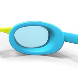 Thumbnail Kính bơi xbase 100 cỡ s xanh dương vàng DECATHLON NABAIJI mã 8589234 4