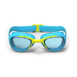 Thumbnail Kính bơi xbase 100 cỡ s xanh dương vàng DECATHLON NABAIJI mã 8589234 2