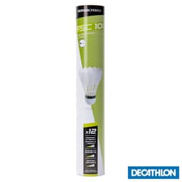 Thumbnail Hộp 12 quả cầu lông bằng lông vũ fsc 100 DECATHLON perfly mã 8373140 1