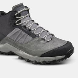Thumbnail Giày leo núi dã ngoại chống thấm nước mh500 cho nam xám DECATHLON quechua mã 8618769 3