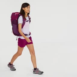 Thumbnail Áo thun leo núi dã ngoại mh100 cho nữ DECATHLON quechua mã 8502216 2