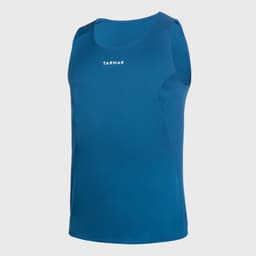 Thumbnail Áo jersey áo thun không tay chơi bóng rổ t100 cho nam xanh navy DECATHLON tarmak mã 8518647 1