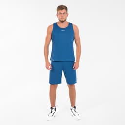 Thumbnail Áo jersey áo thun không tay chơi bóng rổ t100 cho nam xanh navy DECATHLON tarmak mã 8518647 4
