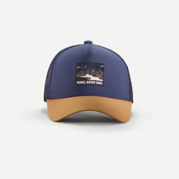Thumbnail Mũ lưỡi trai travel 500 trucker xanh dương đậm DECATHLON forclaz mã 8788360 1
