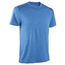 Thumbnail Áo thun tập fitness 100 cho nam xanh dương DECATHLON DOMYOS mã 8603263 1