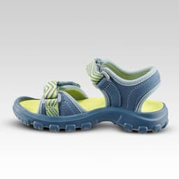 Thumbnail Giày sandal leo núi dã ngoại mh100 cho trẻ em màu xanh nỏn chuối DECATHLON quechua mã 8595700 2