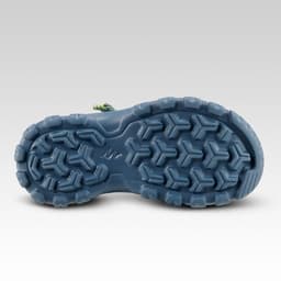 Thumbnail Giày sandal leo núi dã ngoại mh100 cho trẻ em màu xanh nỏn chuối DECATHLON quechua mã 8595700 3