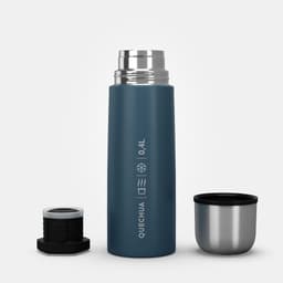 Thumbnail Bình nước giữ nhiệt thép không gỉ 0,4 l xanh dương DECATHLON quechua mã 8734555 2