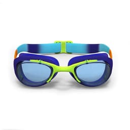 Thumbnail Kính bơi xbase 100 print cỡ s cam xanh dương DECATHLON NABAIJI mã 8501800 4