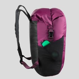 Thumbnail Balo du lịch 20l chống thấm gấp gọn travel 100 tím DECATHLON forclaz mã 8560419 2