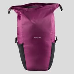 Thumbnail Balo du lịch 20l chống thấm gấp gọn travel 100 tím DECATHLON forclaz mã 8560419 4