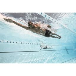 Thumbnail Mũ bơi lưới silicone đen DECATHLON NABAIJI mã 8361179 4