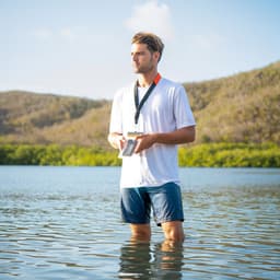 Thumbnail Túi đựng điện thoại kín nước DECATHLON TRIBORD cỡ lớn 4