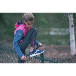 Thumbnail Giày đi bộ thể dục DECATHLON soft 140 fresh cho trẻ em xanh navy san hô newfeel mã 8381463 1