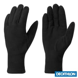 Thumbnail Găng tay lót nỉ giữ ấm mt100 đen DECATHLON forclaz mã 8655817 2