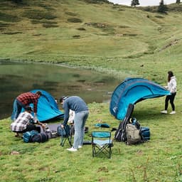 Thumbnail Lều cắm trại 2 Seconds cho 2 người xanh dương DECATHLON QUECHUA mã 8492461 2