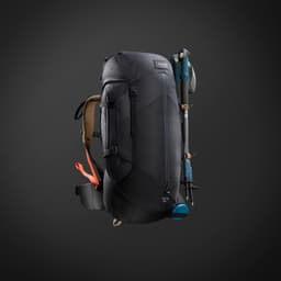 Thumbnail Balo trekking 50l trek 100 easyfit cho nam đen DECATHLON forclaz mã 8559690 2