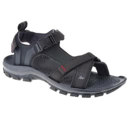 Thumbnail Sandal leo núi dã ngoại arpenaz 100 cho nam đen DECATHLON quechua mã 8357753 1