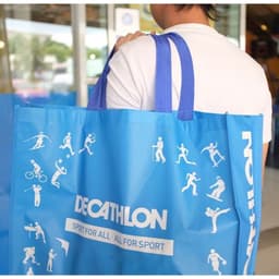 Thumbnail Túi mua sắm tái sử dụng DECATHLON quechua 40 x 50 cm DECATHLON quechua mã 8840395 2