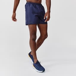 Thumbnail Quần short chạy bộ thoáng khí KALENJI RUN DRY cho nam Xám navy DECATHLON KALENJI mã 8605806 4